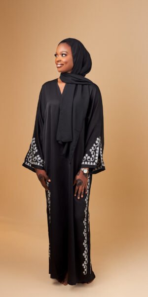 Ivory Whisper Abaya
